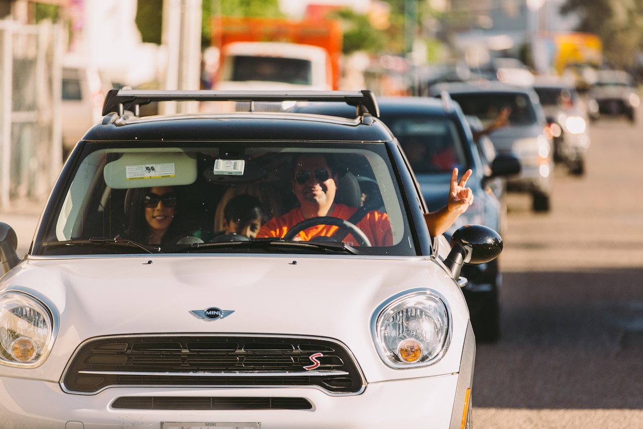 In Tijuana, Movement's own deliver shoes, seeds of hope